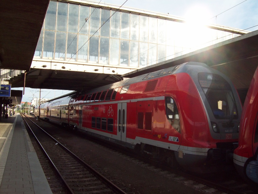 Центральный Ж.Д.Вокзал (Hbf), Хайдельберг, 27.04.2019.<br />Фото Яна Пичиневского