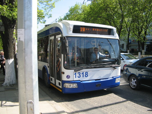 троллейбус БКМ 321 №1318 год выпуска 2011