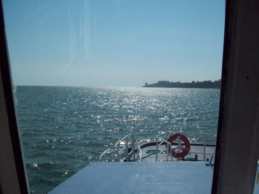 Вид в южном направлении
Спец. морская прогулка на катере "Валенсия". Одесса, 14.09.2017
